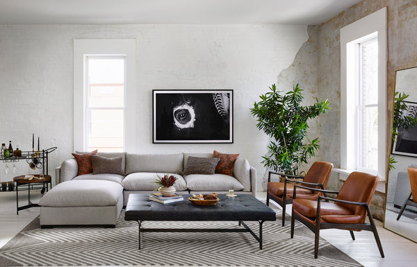 WESTWOOD 3-PIECE SECTIONAL W/ OTTOMAN- BENNETT MOON