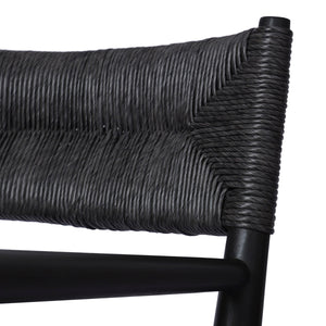 Lomas Outdoor Dining Armchair - Vintage Coal