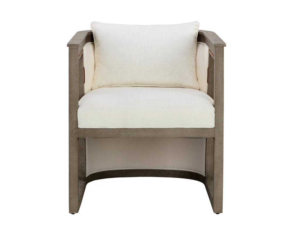 SALA LOUNGE CHAIR - LINOSO IVORY