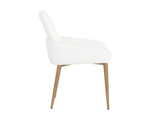 CARLO DINING ARMCHAIR - GOLD - DILLON SNOW