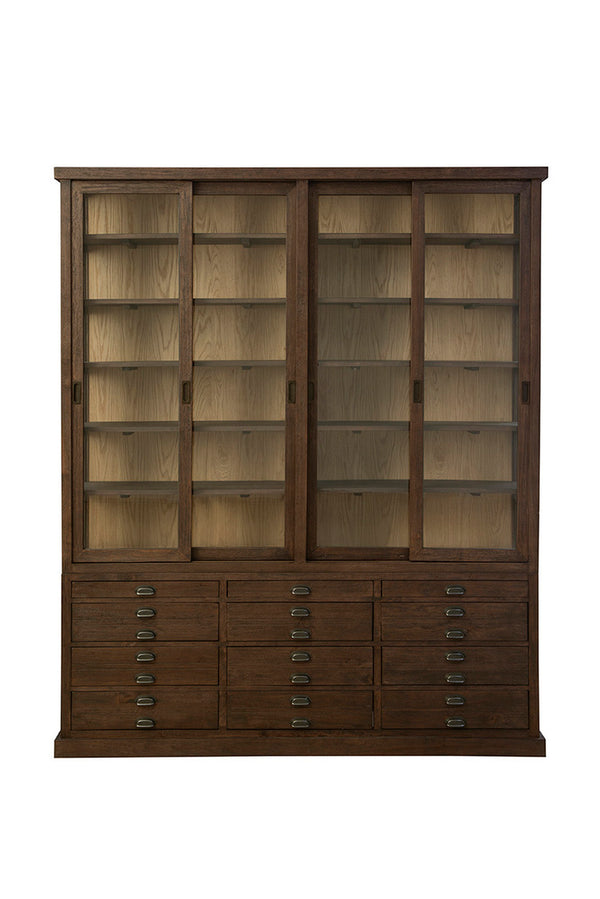 Brown Balmoral Display Cabinet