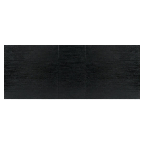 Bedford KD 79" Rect. Dining Table "A" Base, Brushed Black 