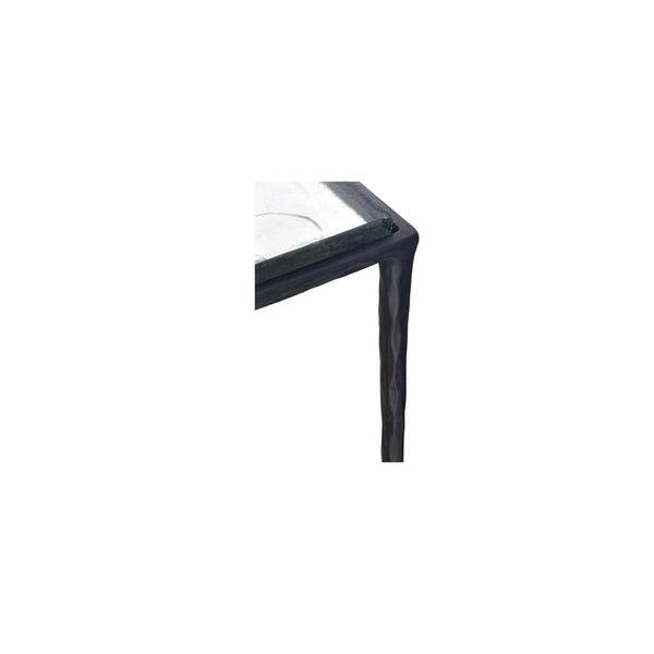 Moe's Mari Sculpted Glass Side Table
