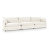 Caplan 3-Piece Sectional in Elite-Ivory with Deep Seating