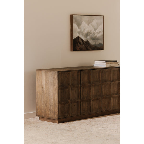 Moe's Bowen Sideboard in Matte Sandblast Brown