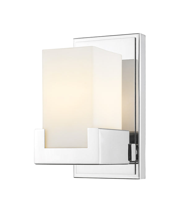 Peak 1 Light Vanity in Chrome  Finish