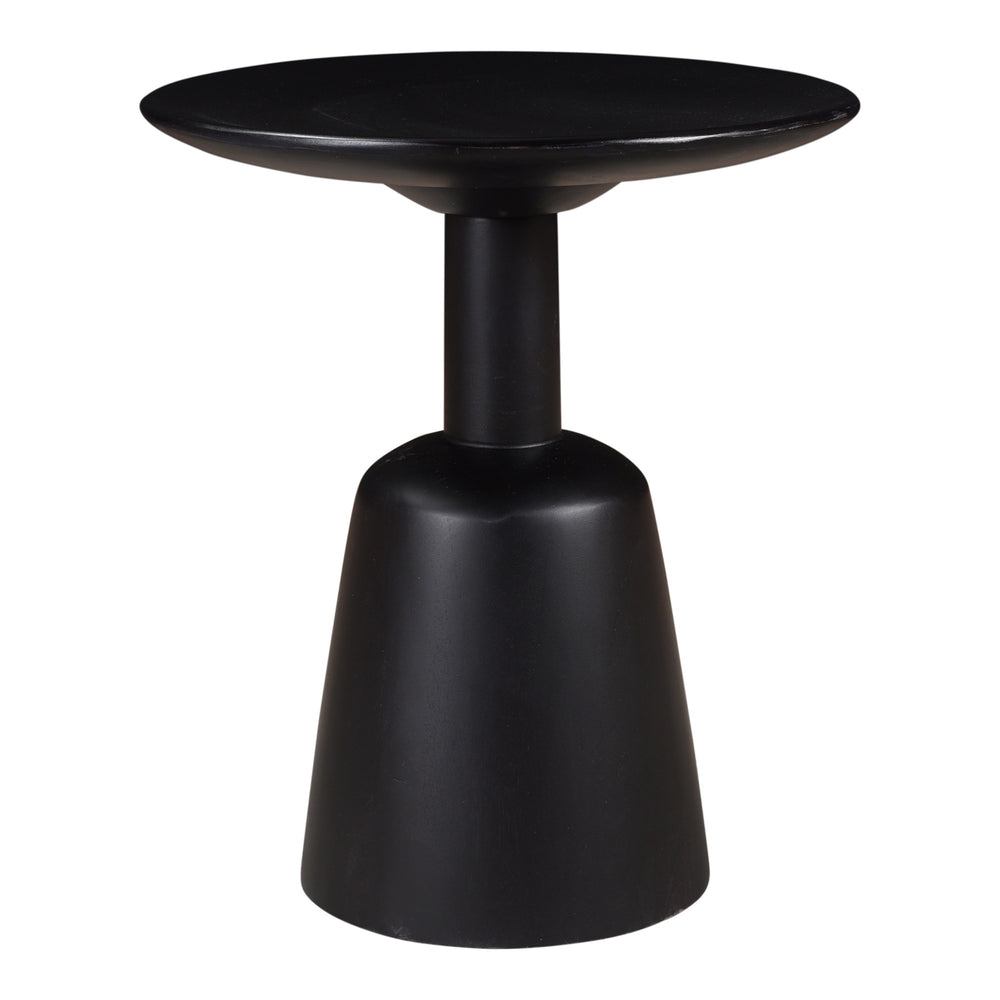 Nels Black Mango Wood End Table