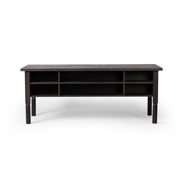 Concord Desk In Charcoal Oak