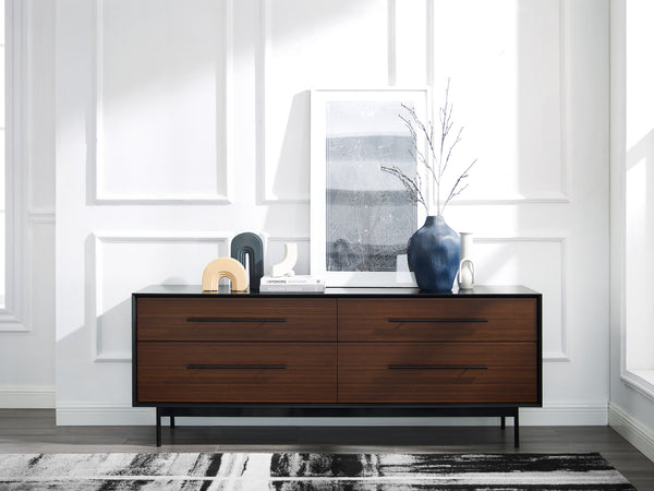 Park Avenue 4 Drawer Double Dresser
