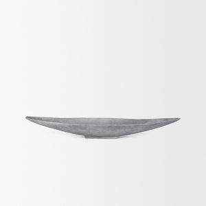 Piero Small Concrete Finished Metal Decorative Bowl
