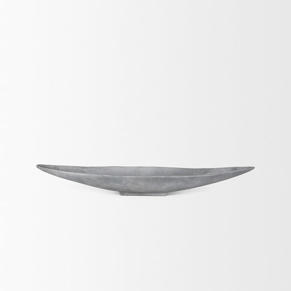 Piero Small Concrete Finished Metal Decorative Bowl