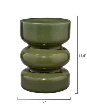 Saguaro Ceramic Garden Stool