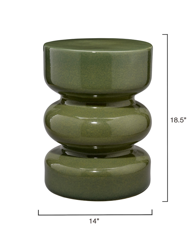 Saguaro Ceramic Garden Stool