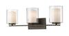 Willow 3 Light Vanity  in Olde Bronze Finish