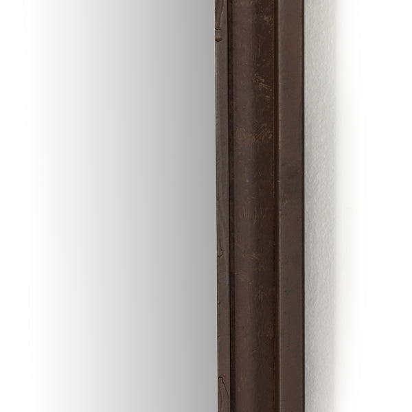Effie Mirror In Rustic Iron