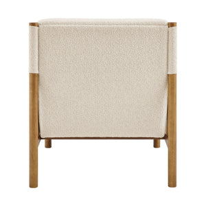 Olsen Boucle Accent Arm Chair, Palladian Beige