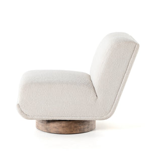 Bronwyn Swivel Chair In Knoll Natural