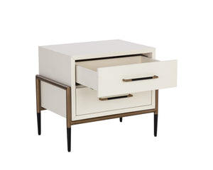 WELDRICK NIGHTSTAND - OYSTER