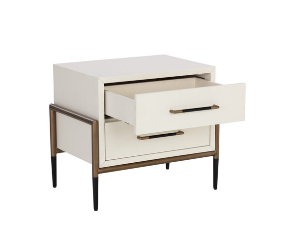WELDRICK NIGHTSTAND - OYSTER