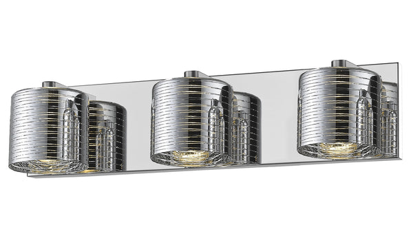 Sempter 3 Light Vanity in Chrome  Finish