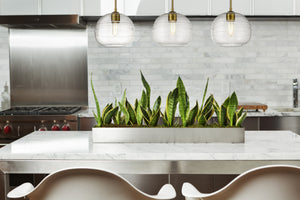 Harmony 3 Light Island/Billiard in Olde Brass Finish