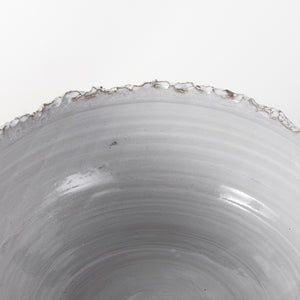 Larsen 13L x 13W White Ceramic Large Decorative Bowl
