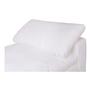 Clay Collection Slipper Chair in Cream White
