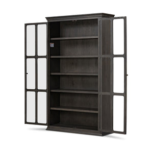 Dawes Cabinet - Smoked Black Oak
