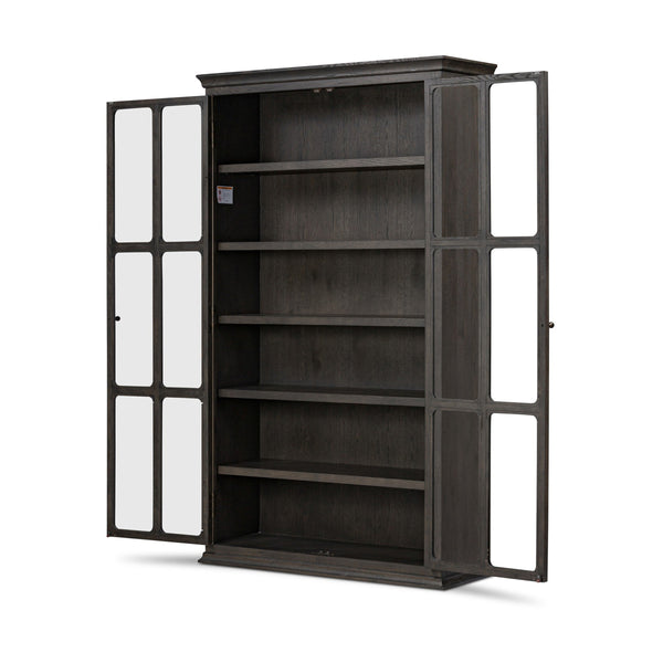 Dawes Cabinet - Smoked Black Oak