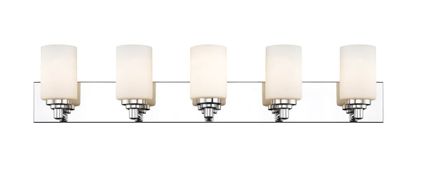 Soledad 5 Light Vanity in Chrome Finish