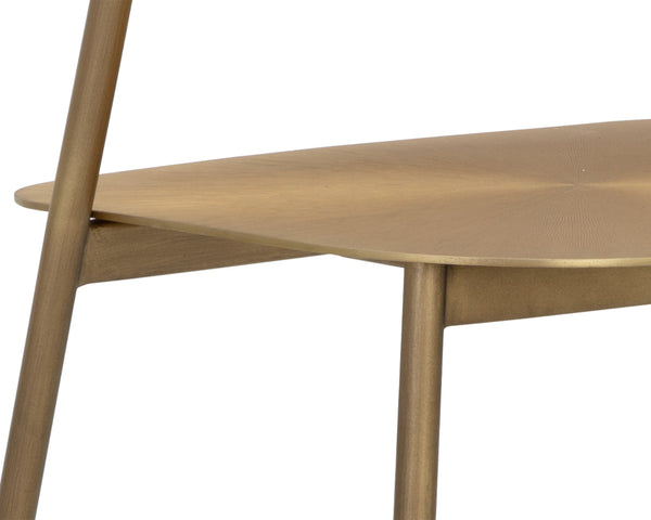 KEANU COUNTER STOOL - ANTIQUE GOLD