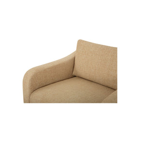 Moe's Keane Lounge Chair with Cushion in Ochre