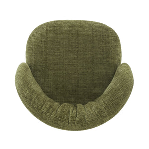 Millie KD Chenille Counter Stool, Canova Green