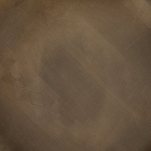 Etched Tray In Etched Brass