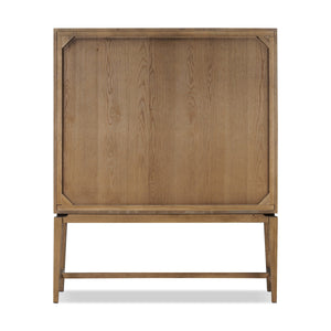 Bergstrom Cabinet - Warm Natural Oak Veneer