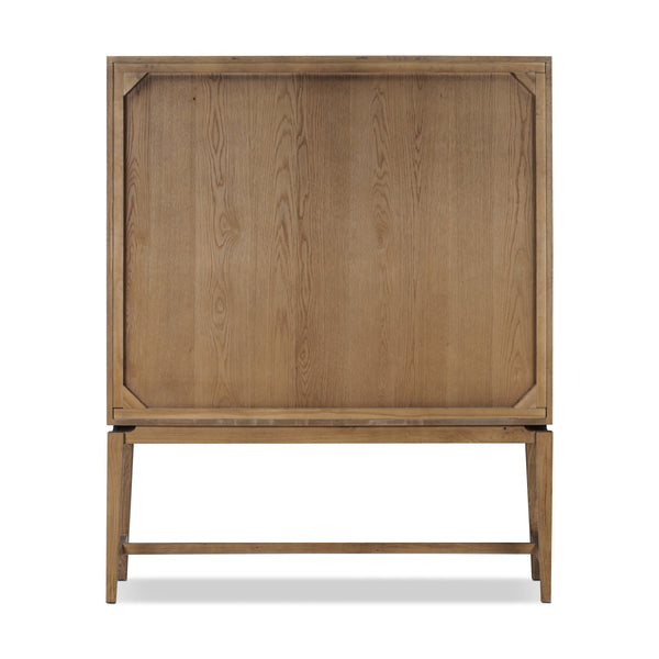 Bergstrom Cabinet - Warm Natural Oak Veneer