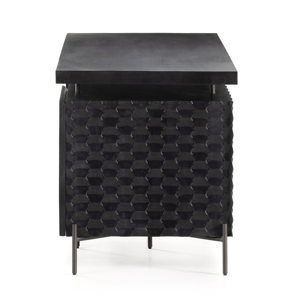 Raffael Desk In Carved Black Wash