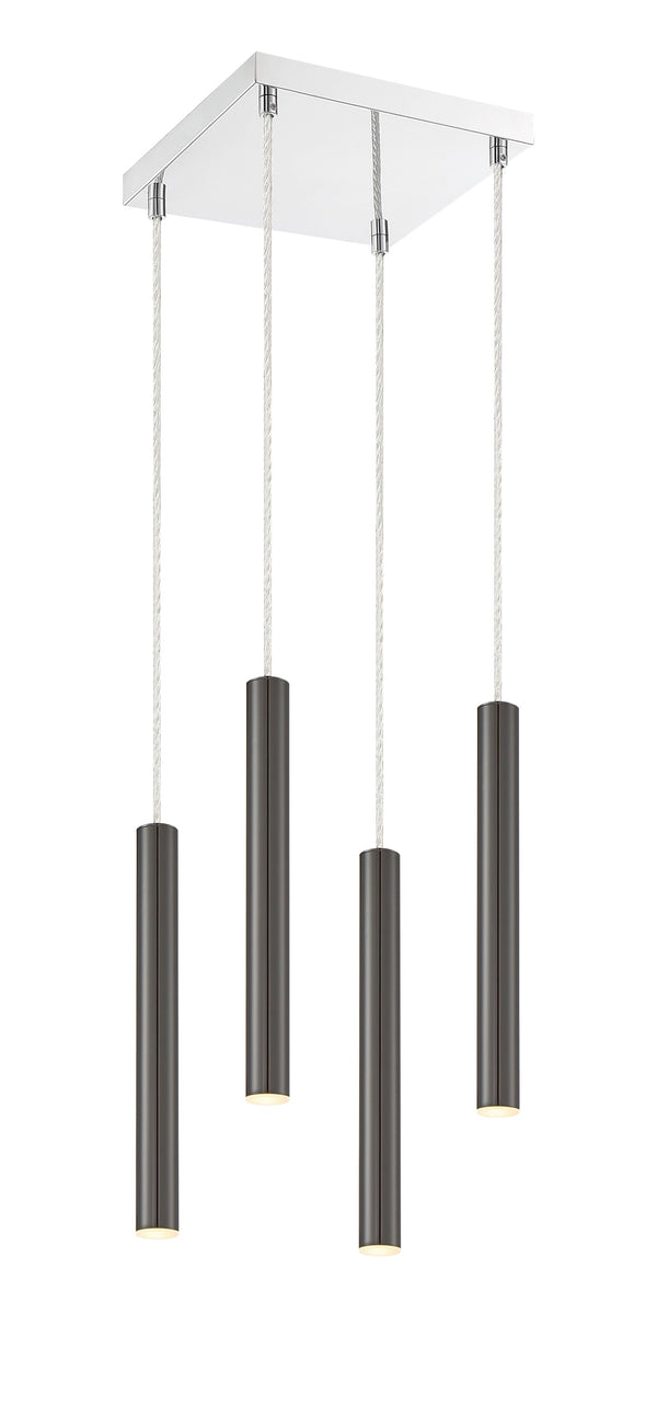 Forest 4 Light Island/Billiard in Chrome Finish