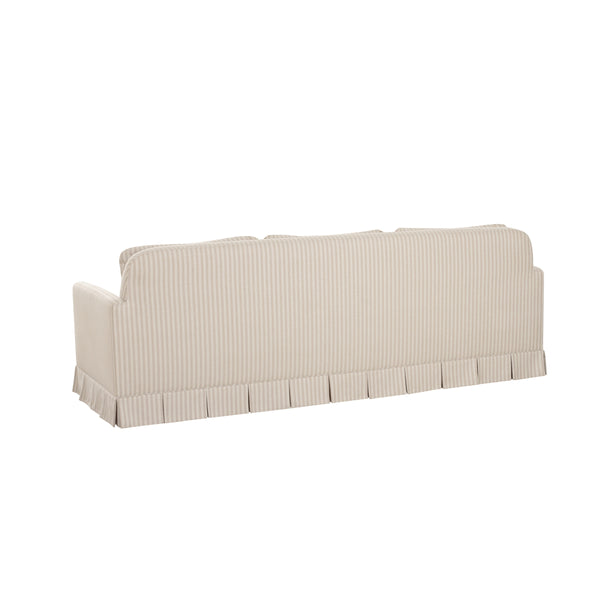 Pellicano Sofa Beige Stripe by Gillian Segal
