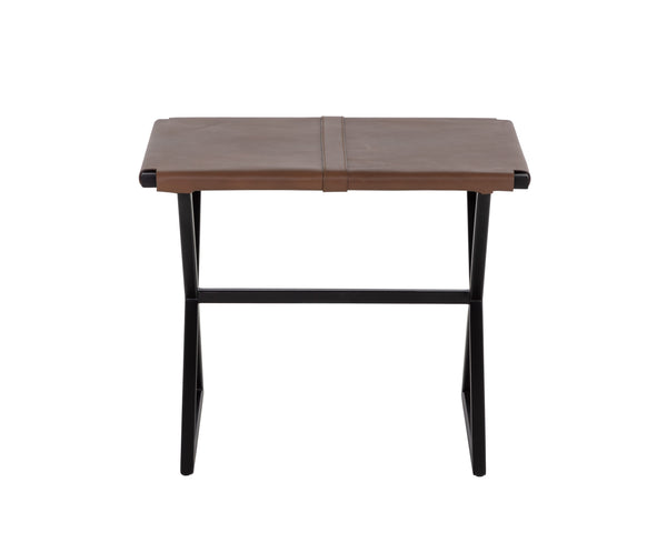 ELON STOOL - VINTAGE COGNAC LEATHER