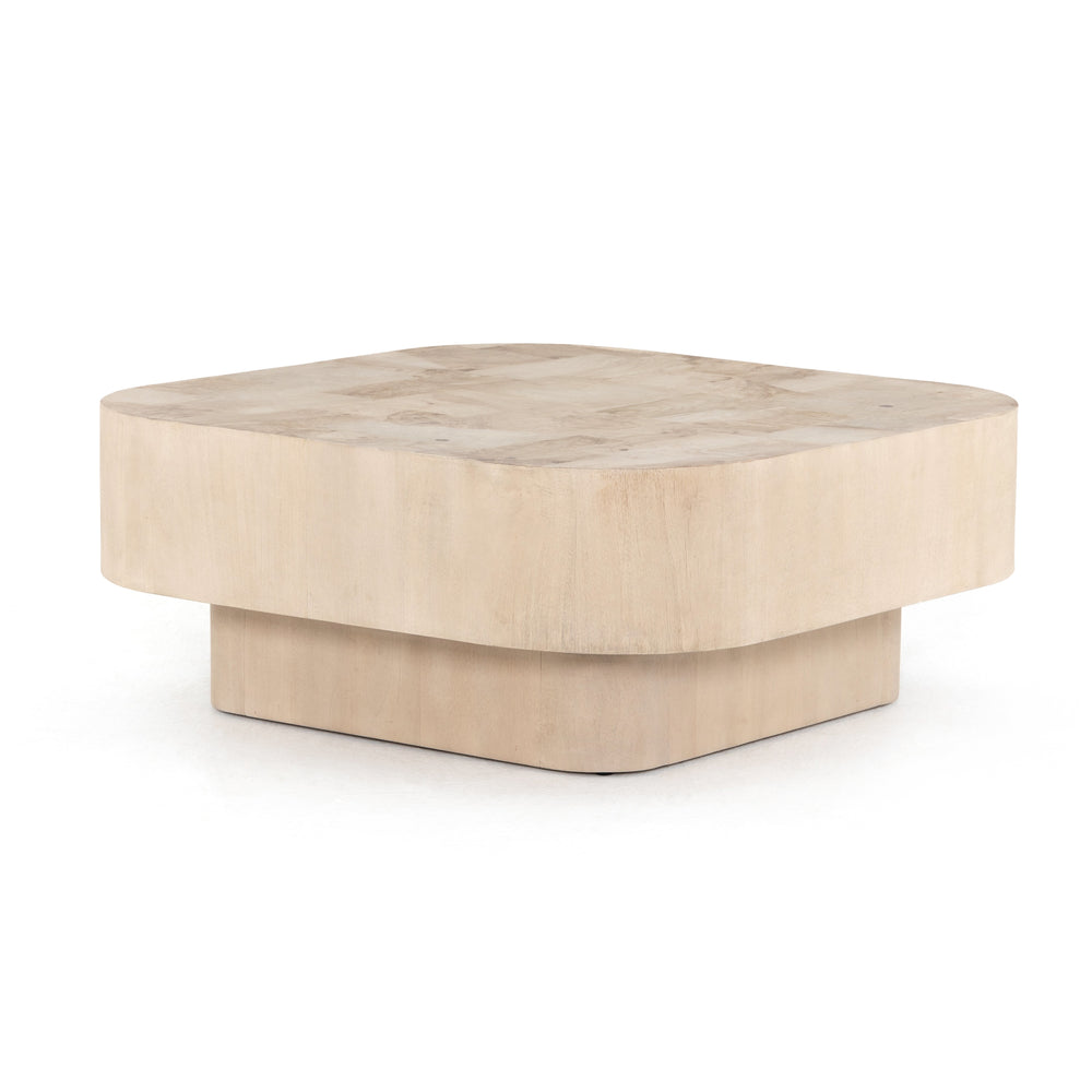 Blanco Coffee Table In Bleached Burl