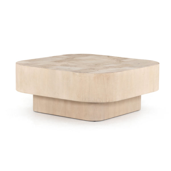 Blanco Coffee Table In Bleached Burl