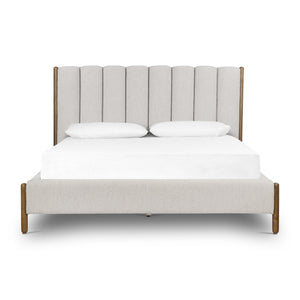 Emma Queen Bed - Knoll Sand