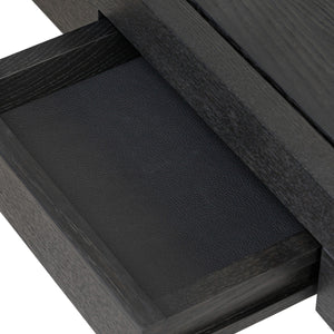 District Eight Mahjong Table - Ebonized Oak