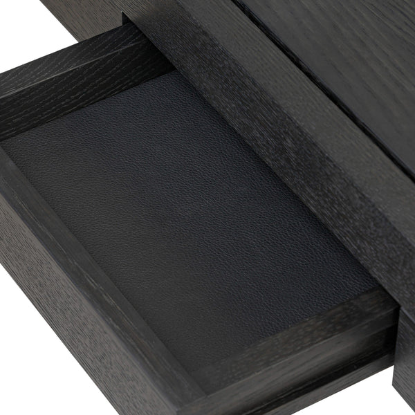 District Eight Mahjong Table - Ebonized Oak