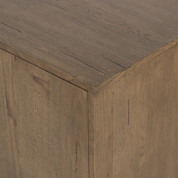 Eaton Sideboard In Amber Oak Resin