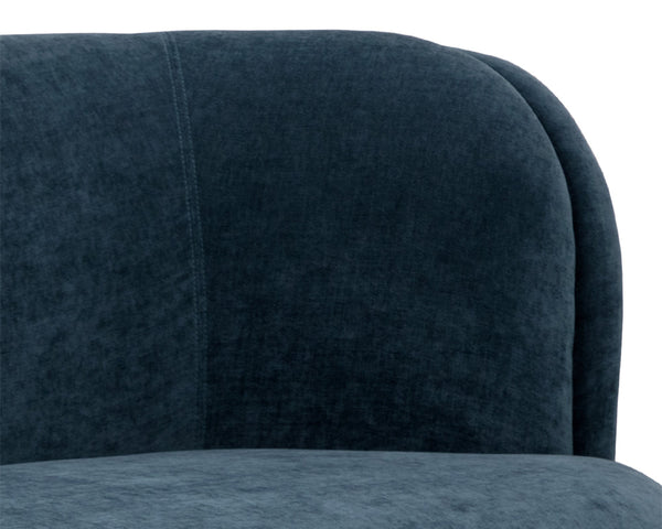 JACLYN MODULAR - RIGHT ARMCHAIR - DANNY DUSTY BLUE