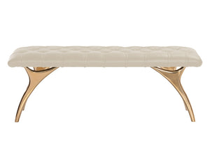 Taylen Bench - Cream