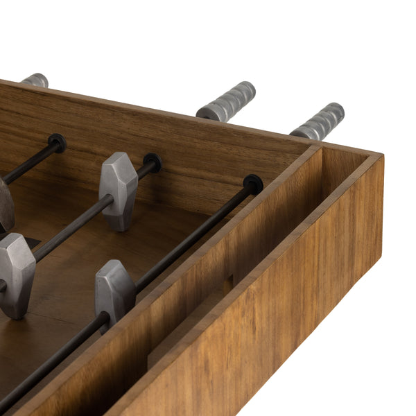 Foosball Table In Natural Brown Guanacaste