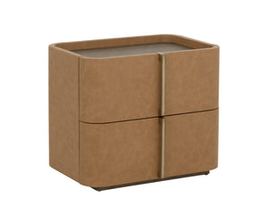 JAMILLE NIGHTSTAND - SMALL - COGNAC